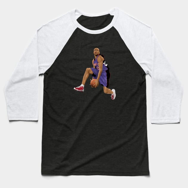 Vince Carter Toronto Raptors Baseball T-Shirt by Arissetyo